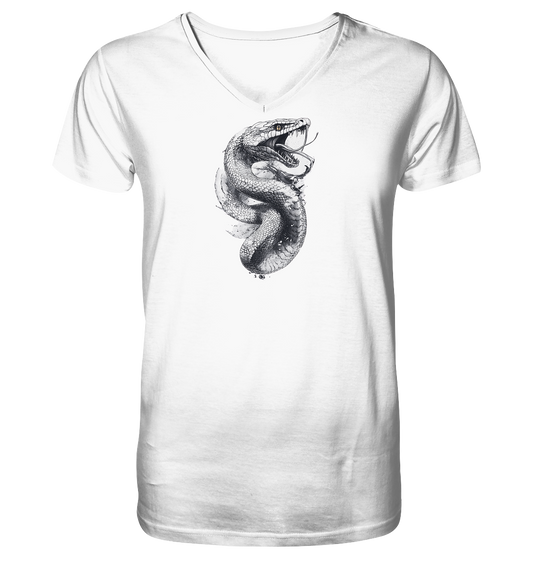 Schlangenkönigin  - V-Neck Shirt