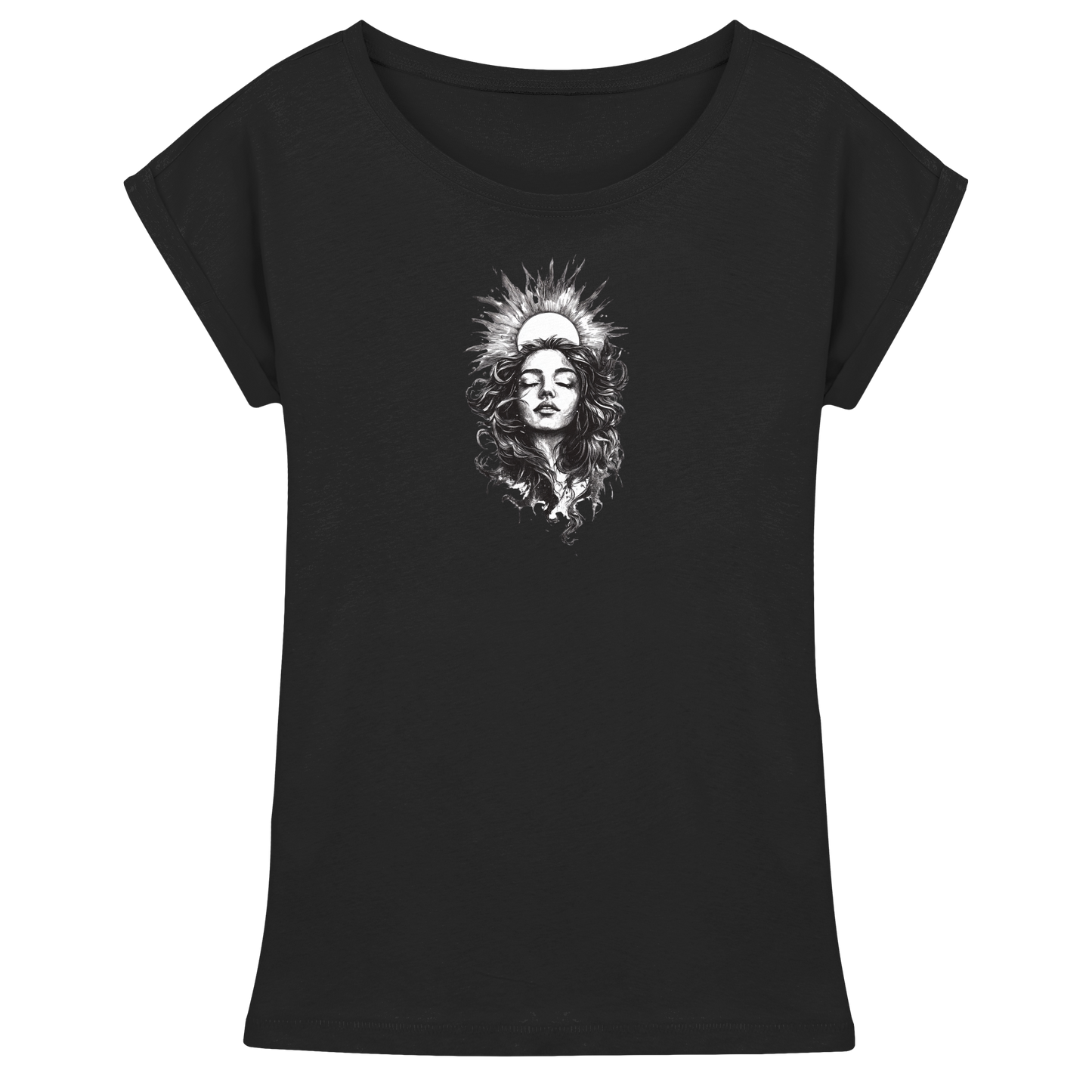 Sommer Vibes - Womens Extended Shoulder T-Shirt