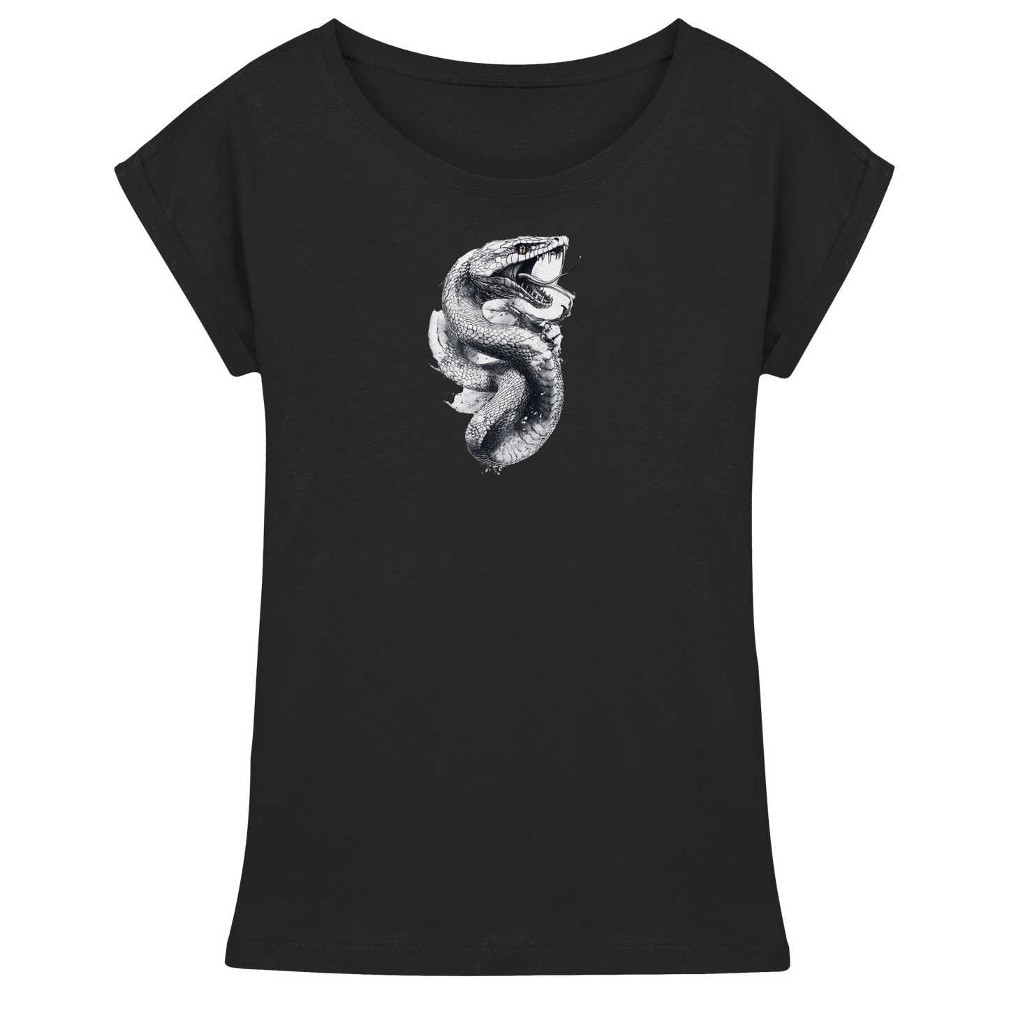 Schlangenkönigin  - Womens Extended Shoulder T-Shirt