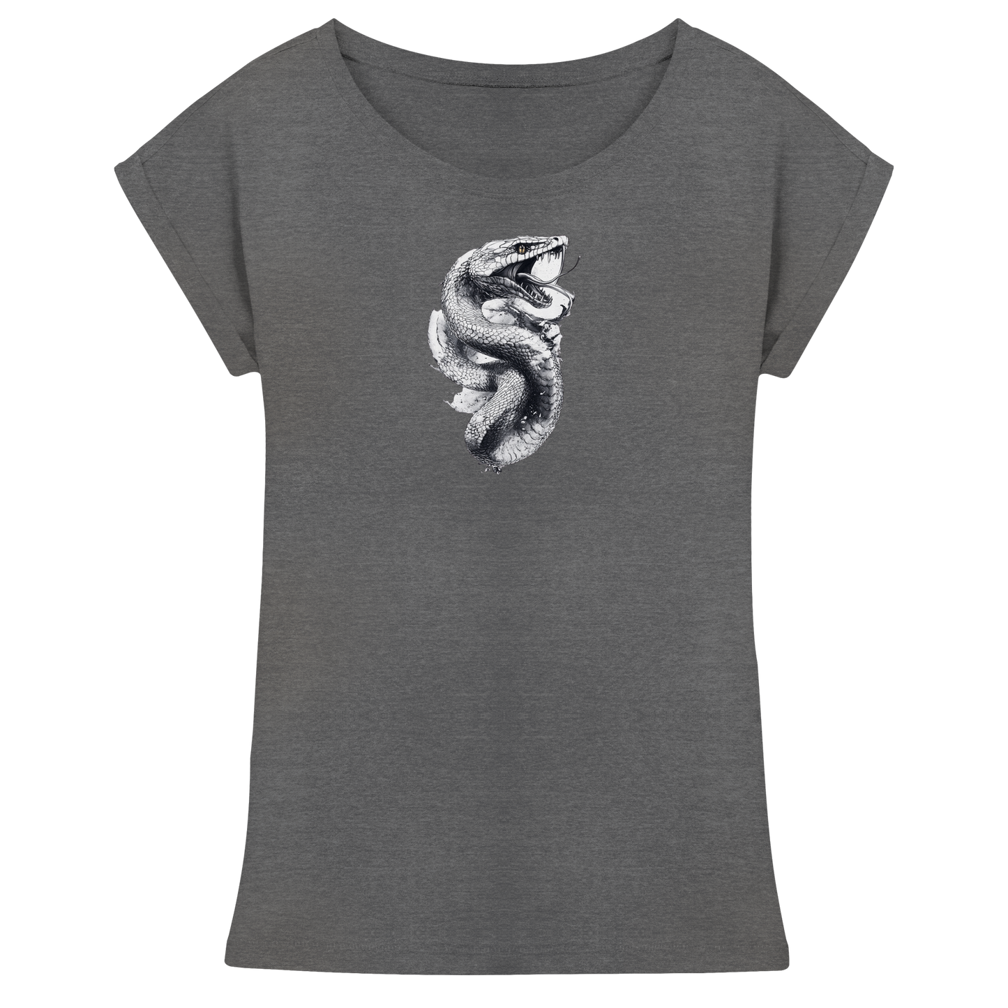 Schlangenkönigin  - Womens Extended Shoulder T-Shirt