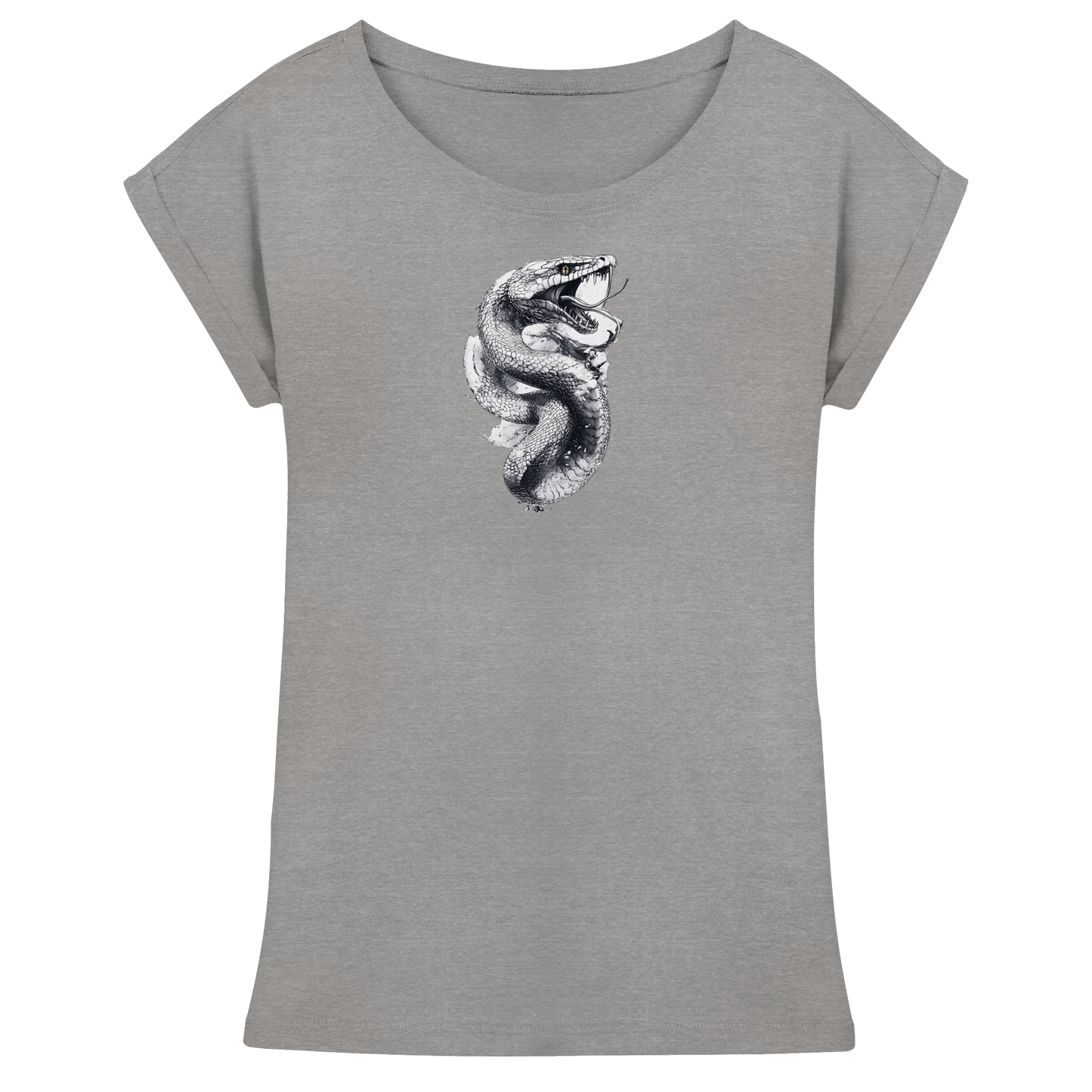 Schlangenkönigin  - Womens Extended Shoulder T-Shirt