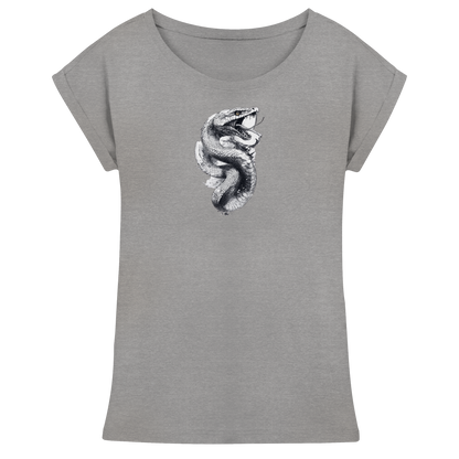 Schlangenkönigin  - Womens Extended Shoulder T-Shirt