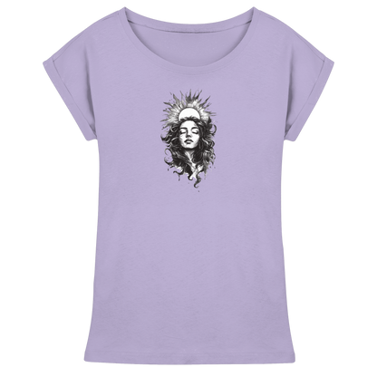 Sommer Vibes - Womens Extended Shoulder T-Shirt