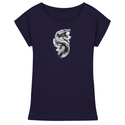 Schlangenkönigin  - Womens Extended Shoulder T-Shirt