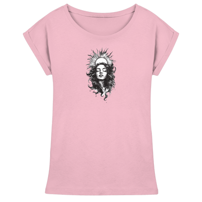 Sommer Vibes - Womens Extended Shoulder T-Shirt