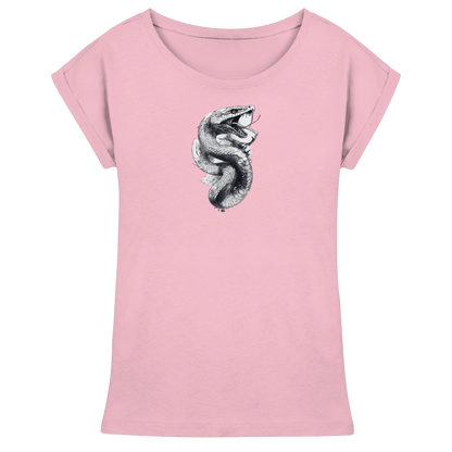 Schlangenkönigin  - Womens Extended Shoulder T-Shirt
