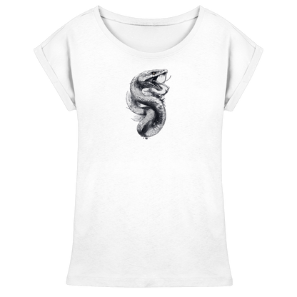 Schlangenkönigin  - Womens Extended Shoulder T-Shirt