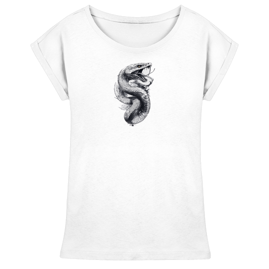 Schlangenkönigin  - Womens Extended Shoulder T-Shirt