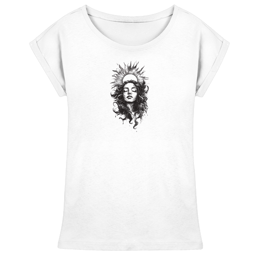 Sommer Vibes - Womens Extended Shoulder T-Shirt
