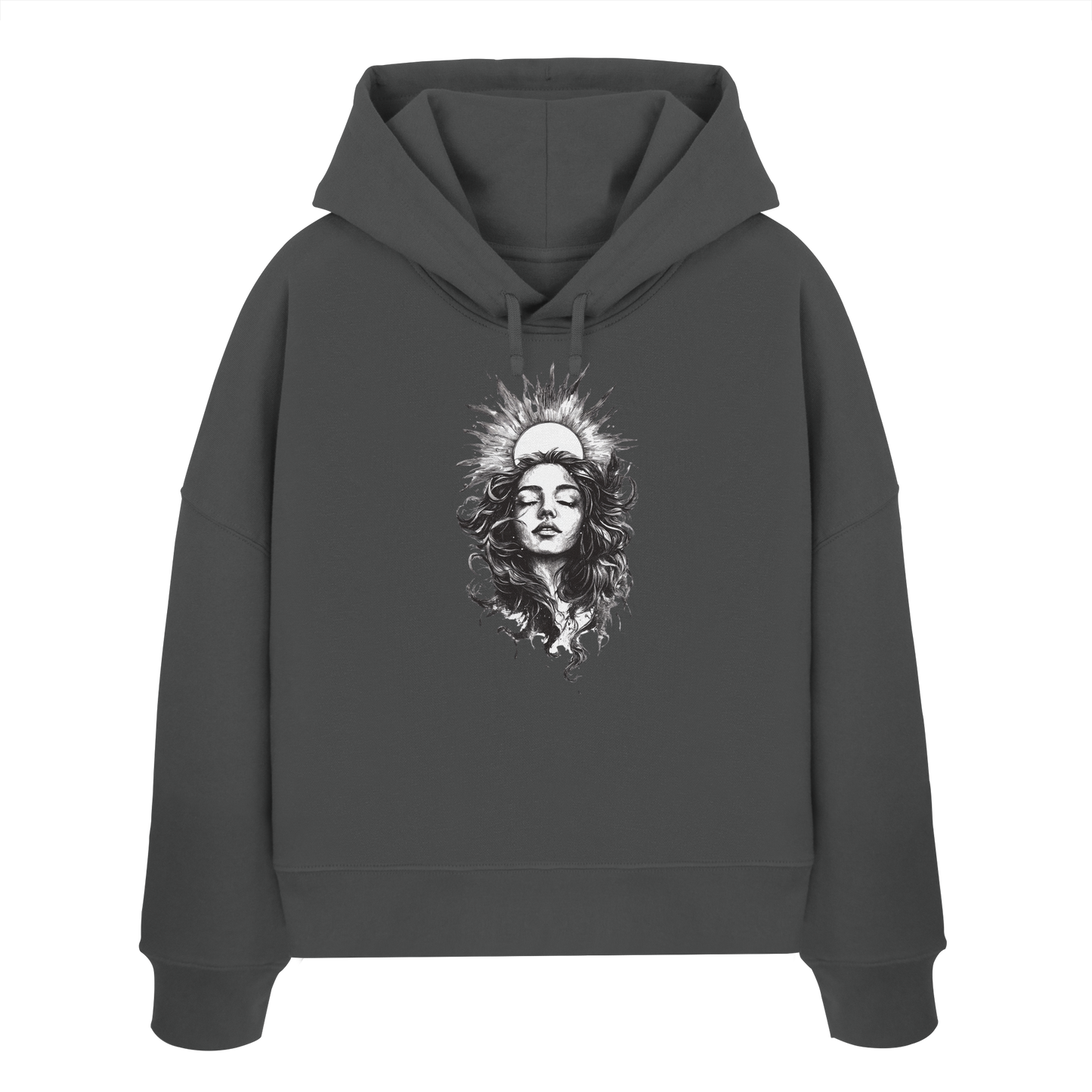 Sommer Vibes - Womens Organic Boxcut Hoodie