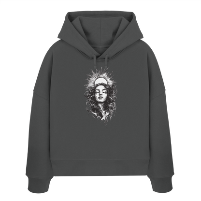 Sommer Vibes - Womens Organic Boxcut Hoodie