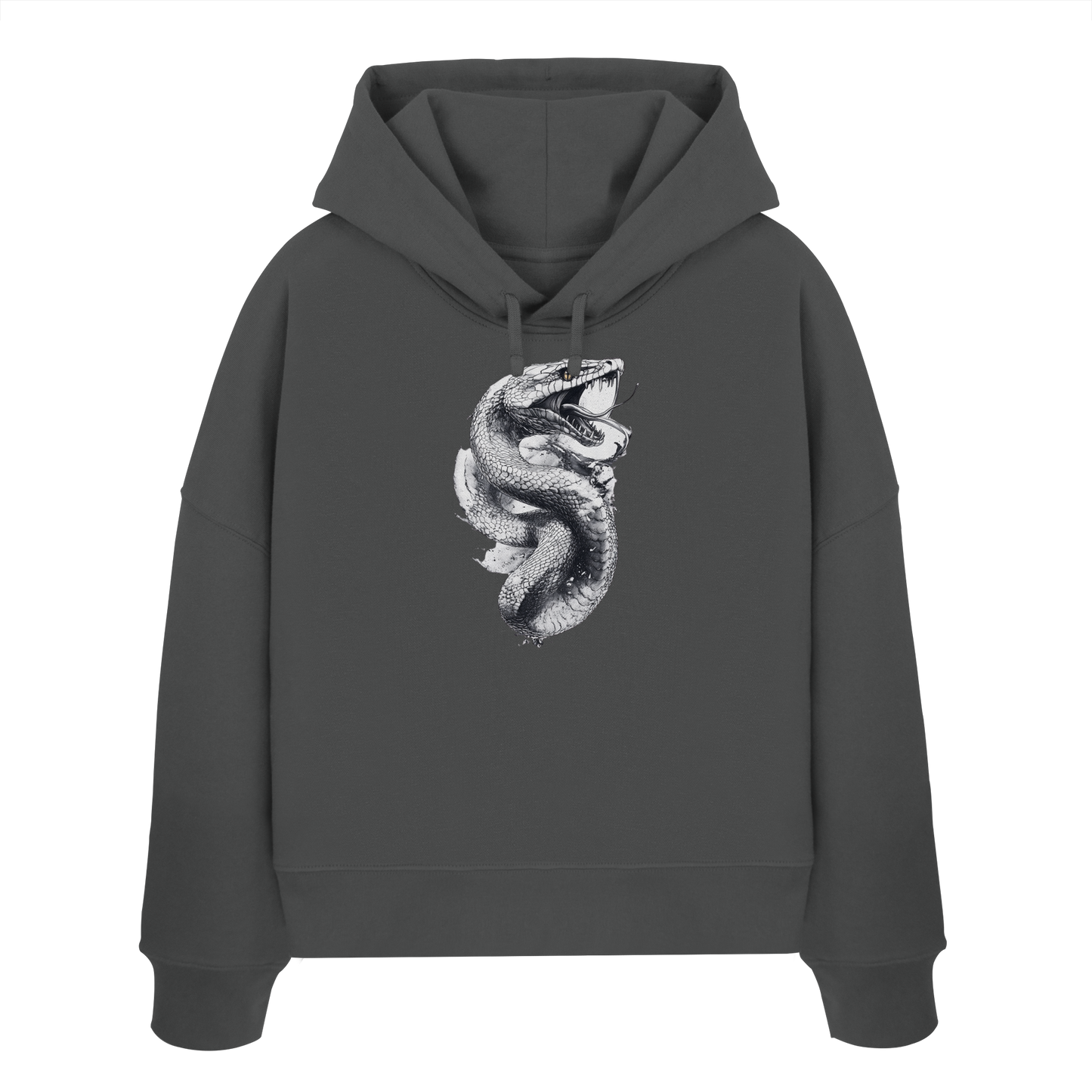 Schlangenkönigin  - Womens Organic Boxcut Hoodie
