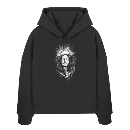 Sommer Vibes - Womens Organic Boxcut Hoodie