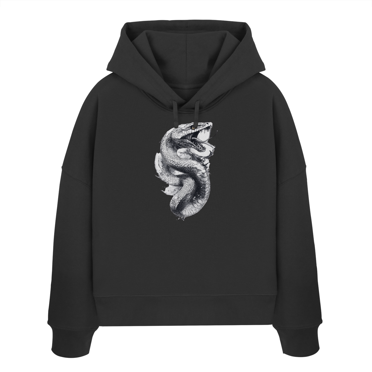 Schlangenkönigin  - Womens Organic Boxcut Hoodie