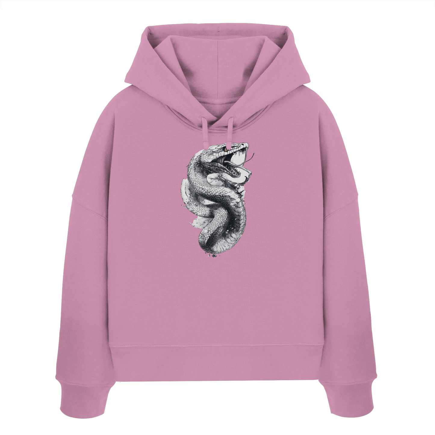 Schlangenkönigin  - Womens Organic Boxcut Hoodie
