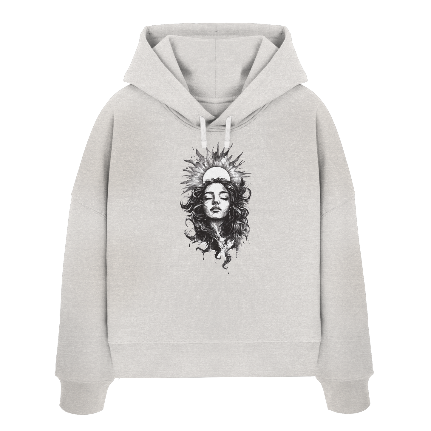 Sommer Vibes - Womens Organic Boxcut Hoodie