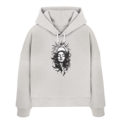 Sommer Vibes - Womens Organic Boxcut Hoodie