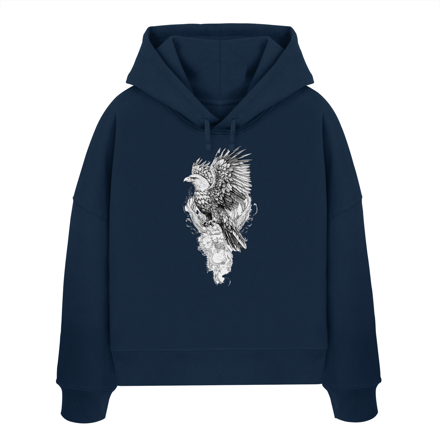 Königs Adler - Womens Organic Boxcut Hoodie