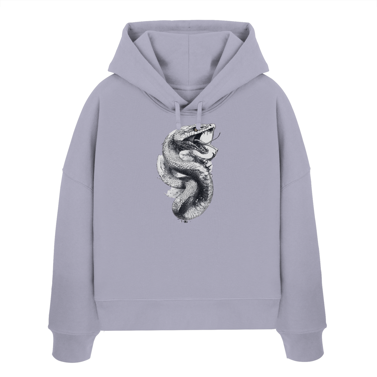 Schlangenkönigin  - Womens Organic Boxcut Hoodie