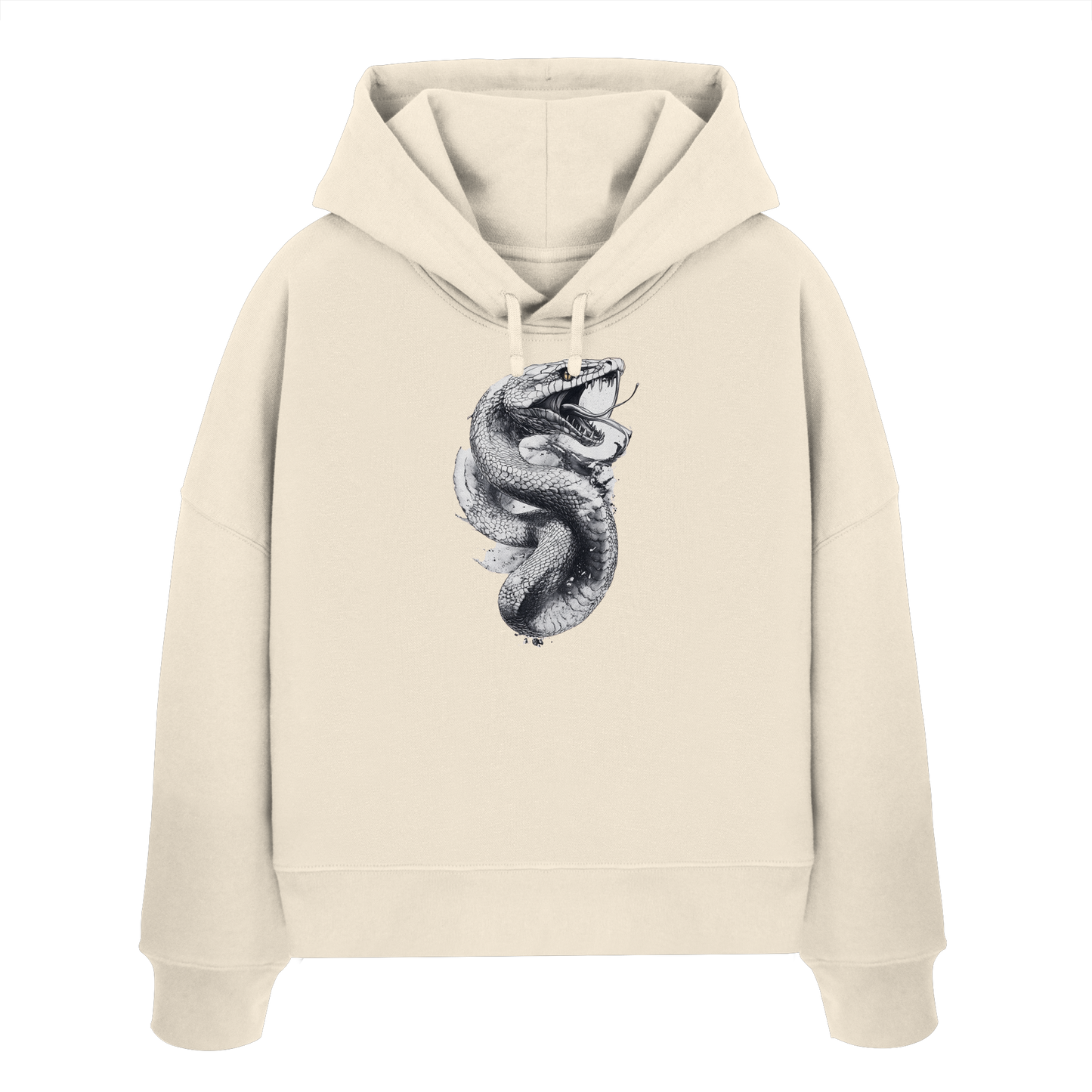 Schlangenkönigin  - Womens Organic Boxcut Hoodie
