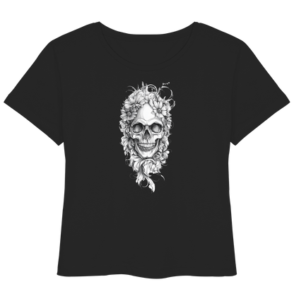 Totenkopfs Blüte  - Womens Organic Lightweight T-Shirt