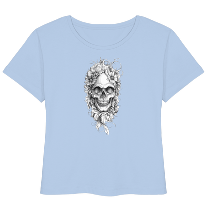 Totenkopfs Blüte  - Womens Organic Lightweight T-Shirt