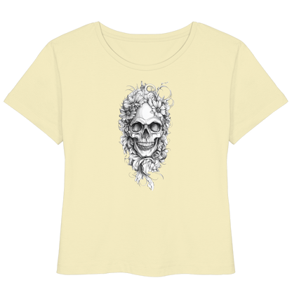 Totenkopfs Blüte  - Womens Organic Lightweight T-Shirt