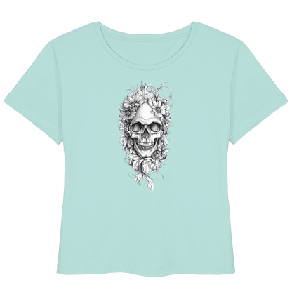 Totenkopfs Blüte  - Womens Organic Lightweight T-Shirt