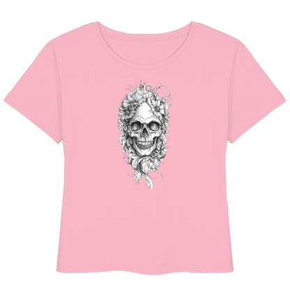 Totenkopfs Blüte  - Womens Organic Lightweight T-Shirt