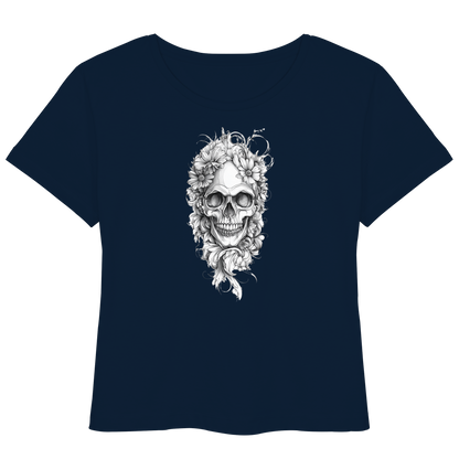 Totenkopfs Blüte  - Womens Organic Lightweight T-Shirt