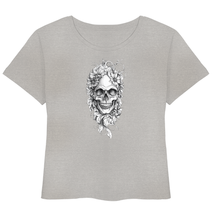 Totenkopfs Blüte  - Womens Organic Lightweight T-Shirt
