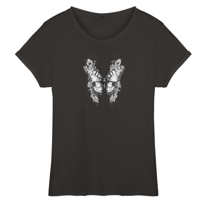 Schmetterling - Womens Roll-Up T-Shirt