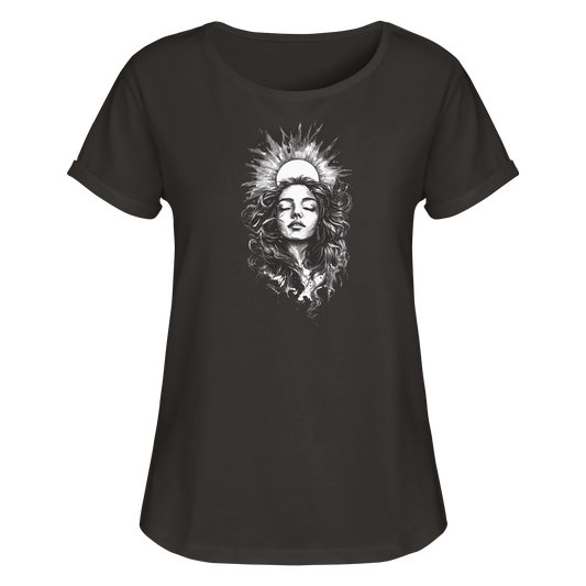 Sommer Vibes - Womens Roll-Up T-Shirt