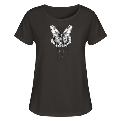 Schmetterlings träume  - Womens Roll-Up T-Shirt
