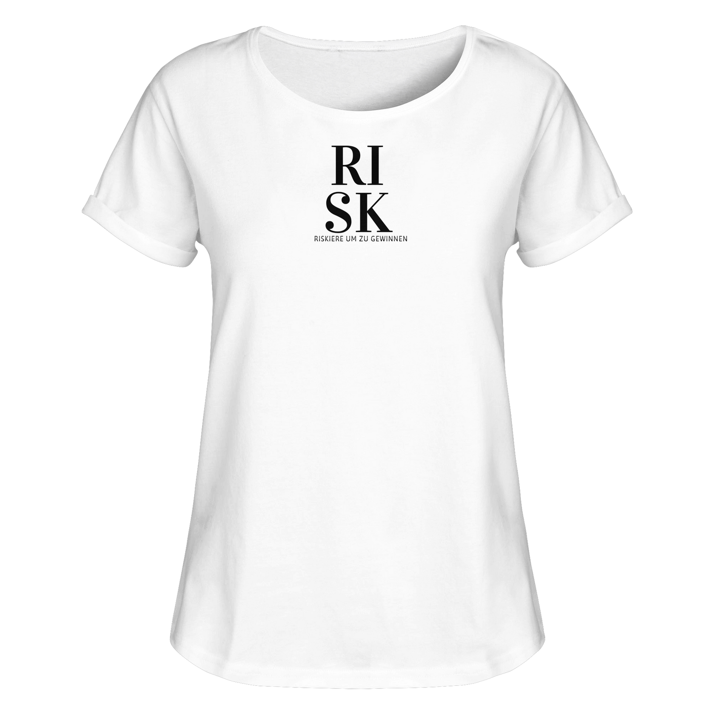 Riskiere - Womens Roll-Up T-Shirt