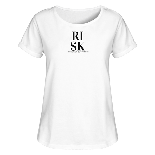 Riskiere - Womens Roll-Up T-Shirt