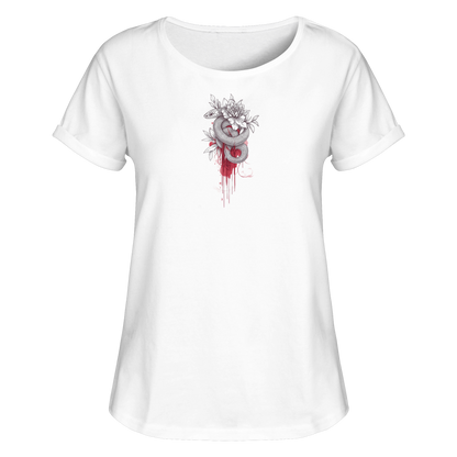 Schlangenblüte - Womens Roll-Up T-Shirt
